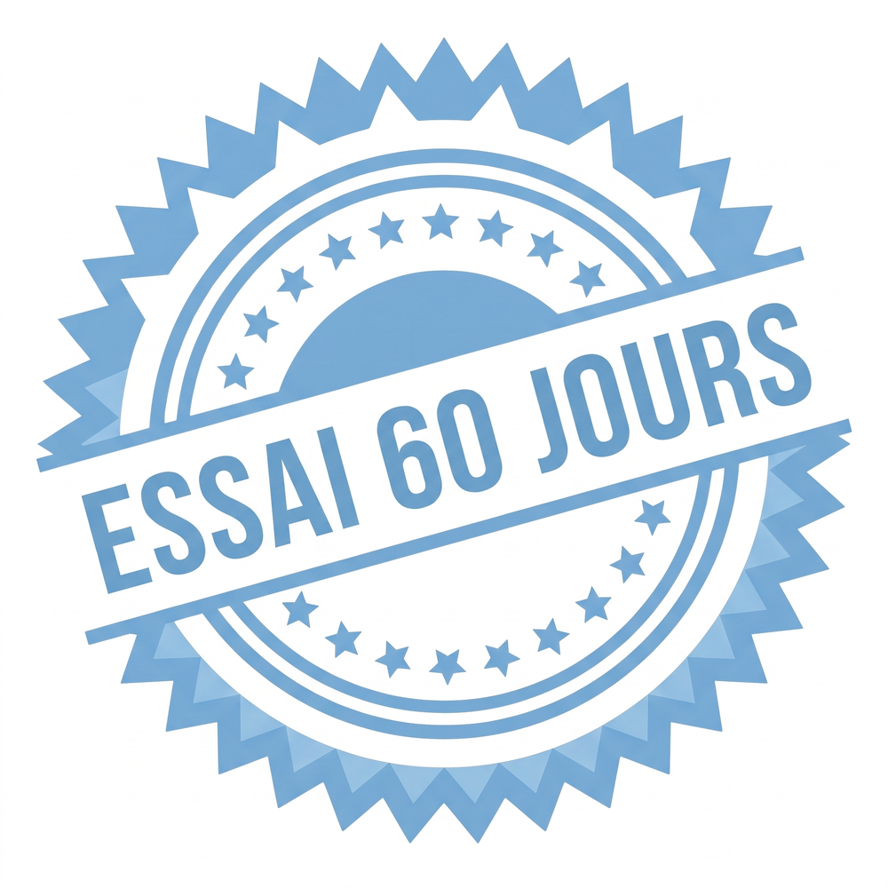 Essayez-le sans risque pendant 60 jours